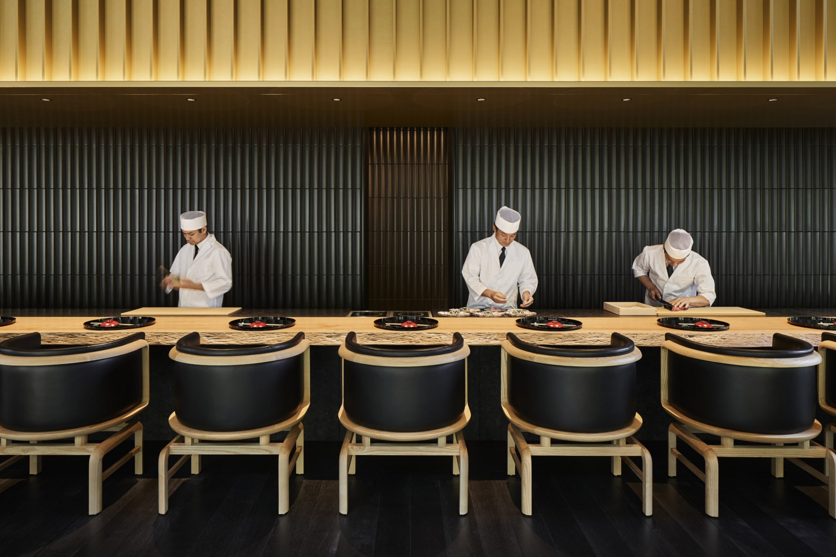 Aman Kyoto, Japan - Taka-an - Chefs at counter