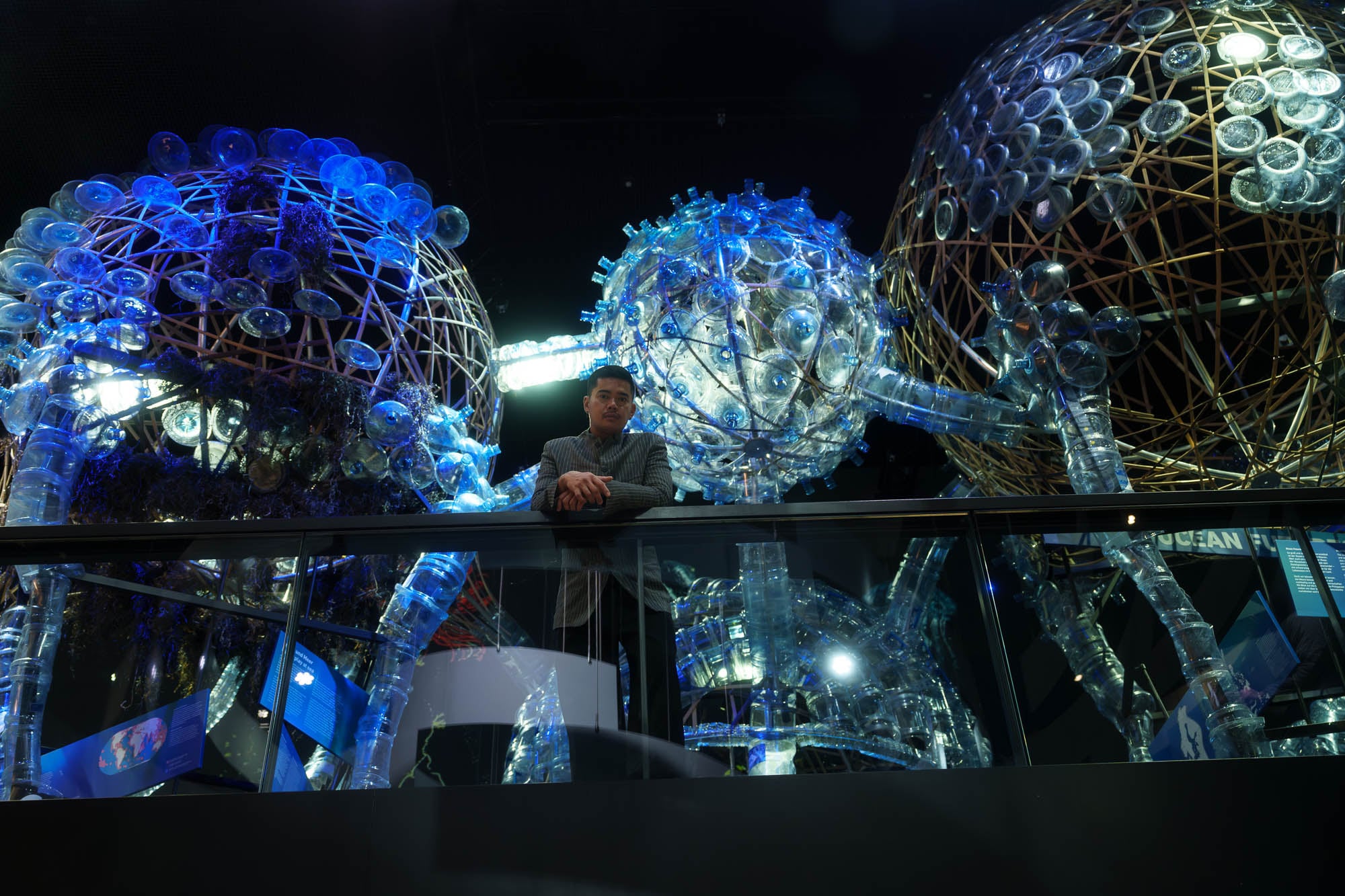 Worlds Between Water and Waste: Leeroy New at Futurium’s Ocean Futures